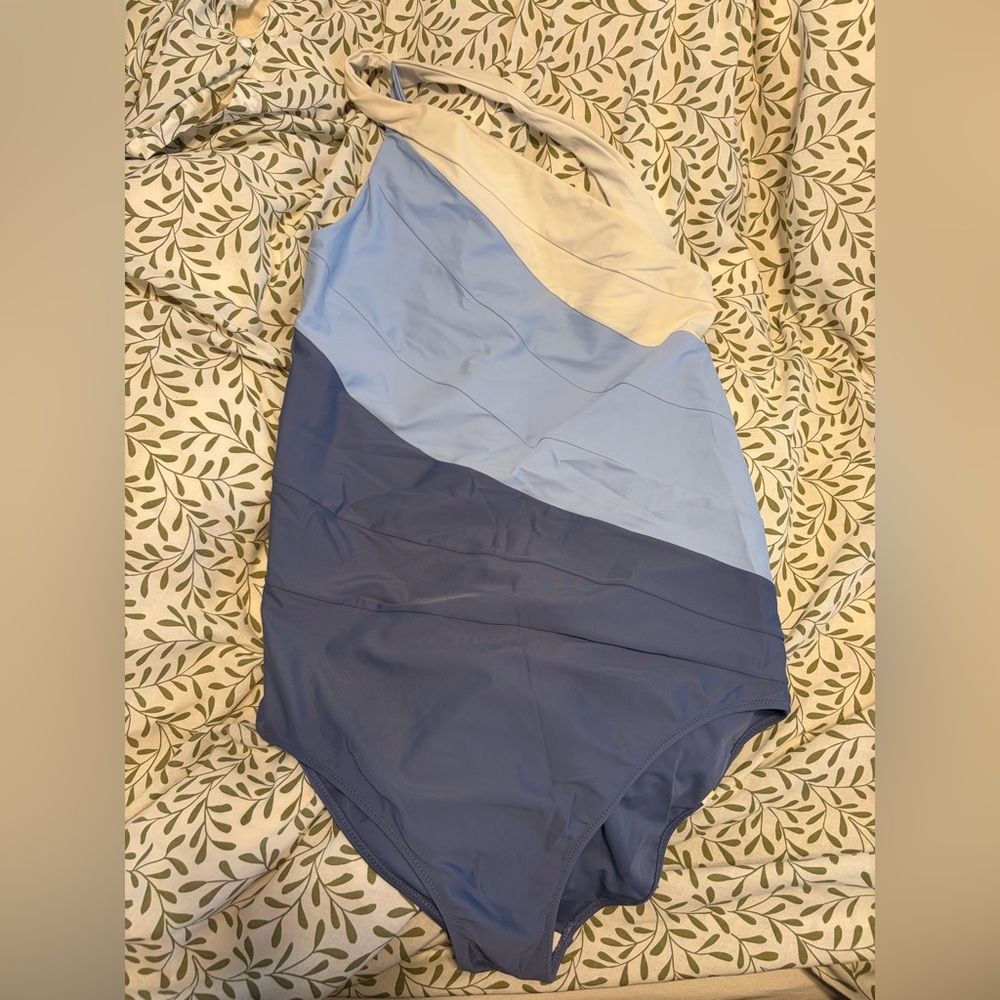 Summersalt One Shoulder Bathing Suit Size 14 LT